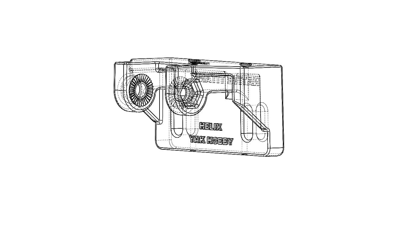 NATIVE Titan X 12.5 Humminbird Helix Transducer Super Mount By YAK