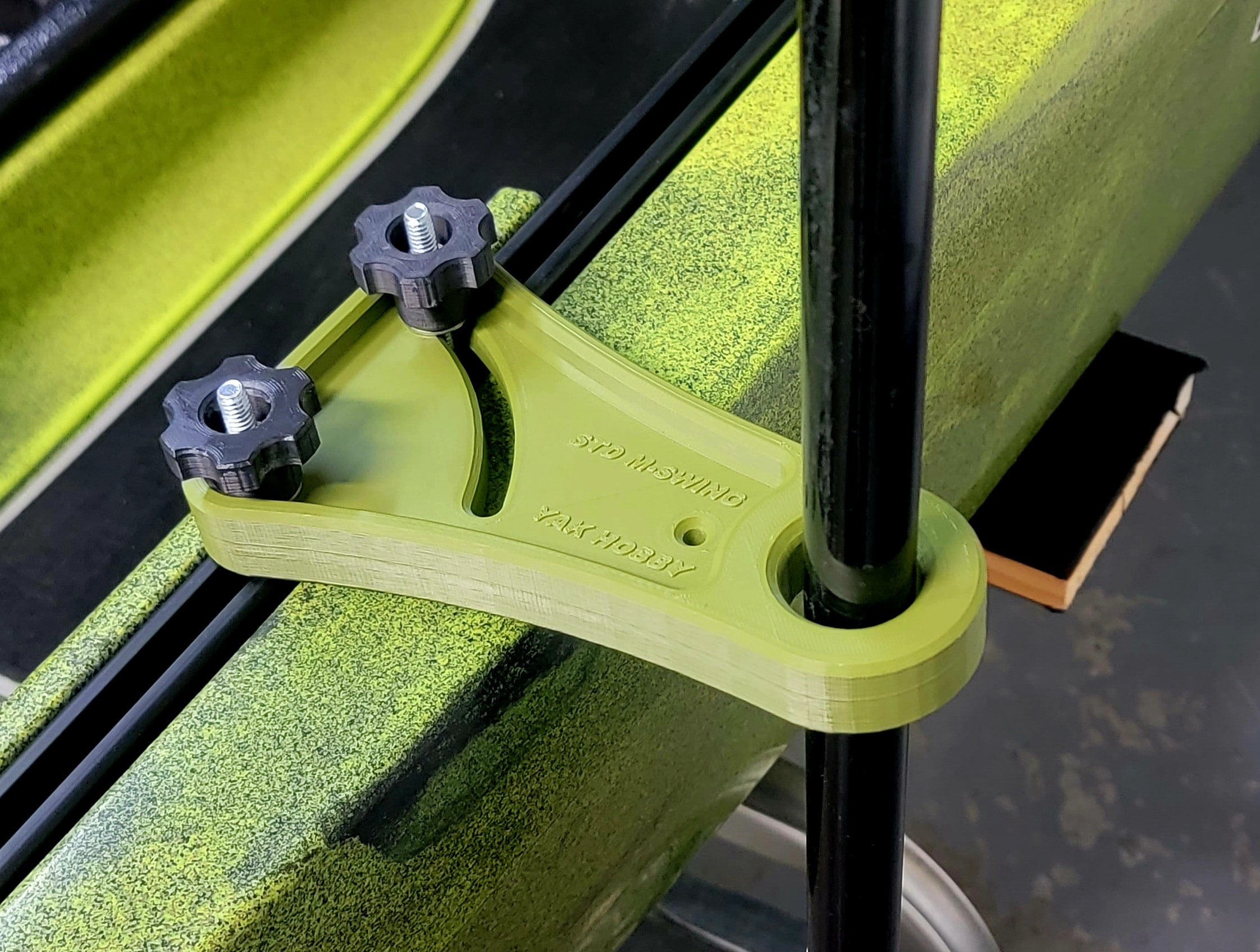 YAK Hobby Track Mount Retractable Shallow Water Anchor Pole Mounts