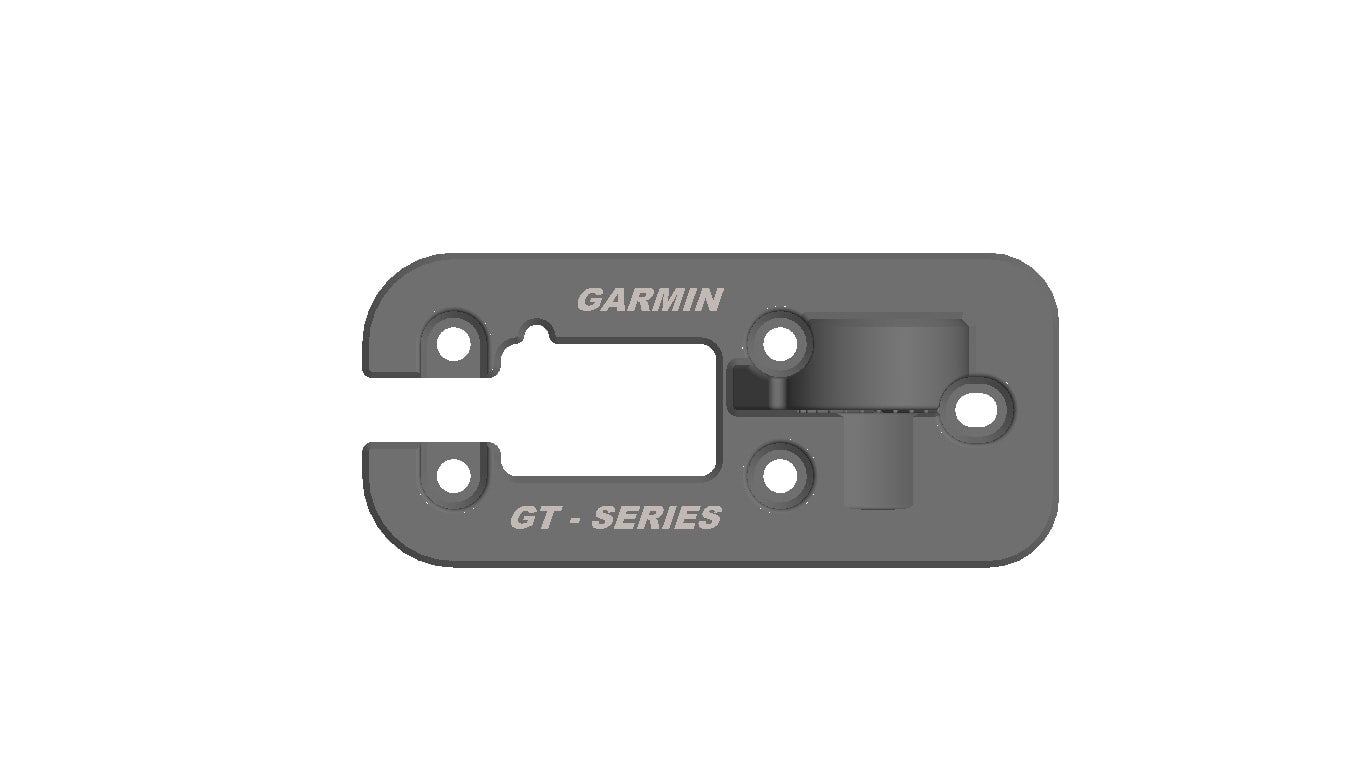 GARMIN VIVID & GT Series Transducer adapter plate for RAM Side