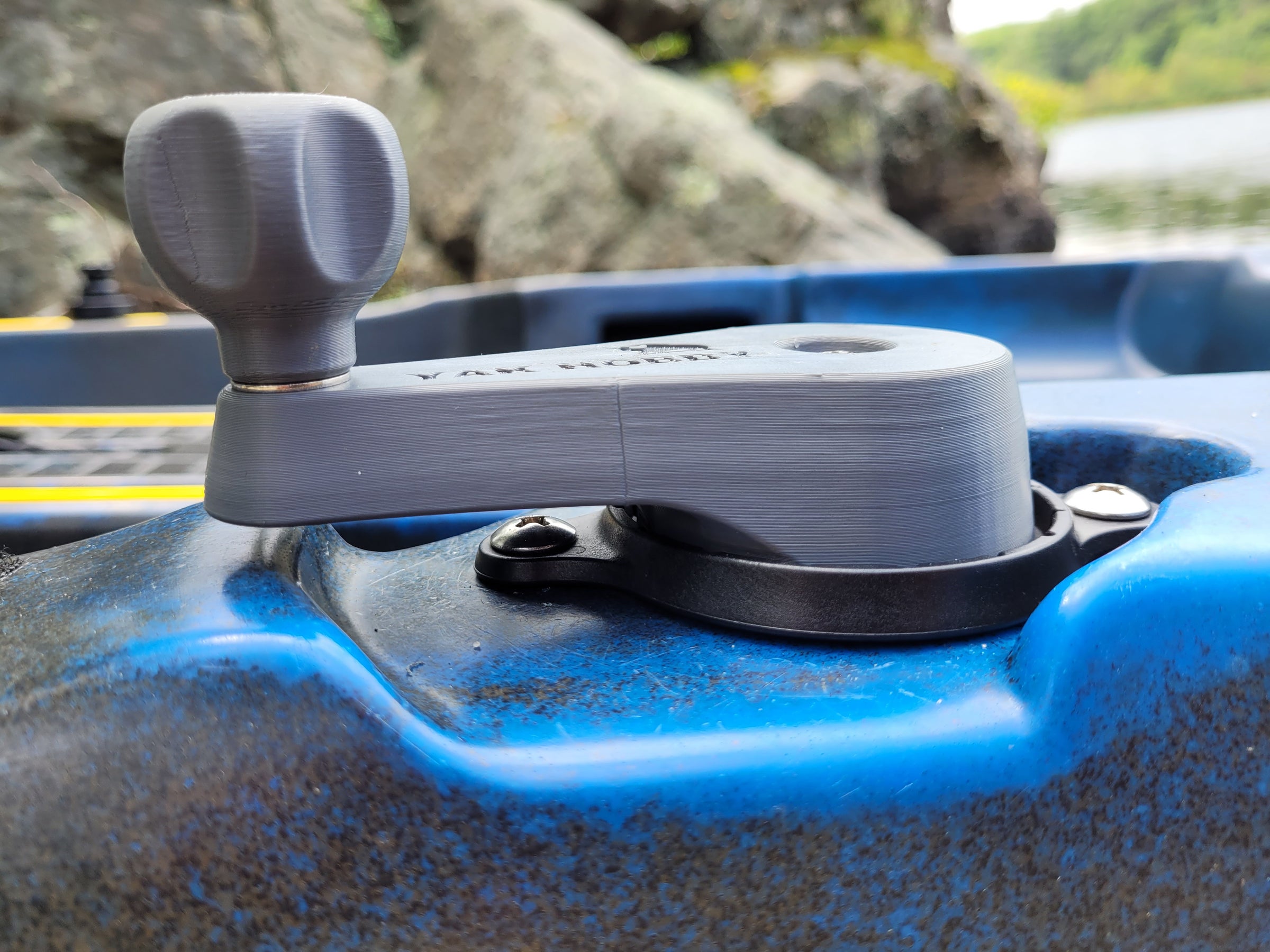 Perception Pescador Pilot 12 X-Sport Extreme Duty Extended Rudder