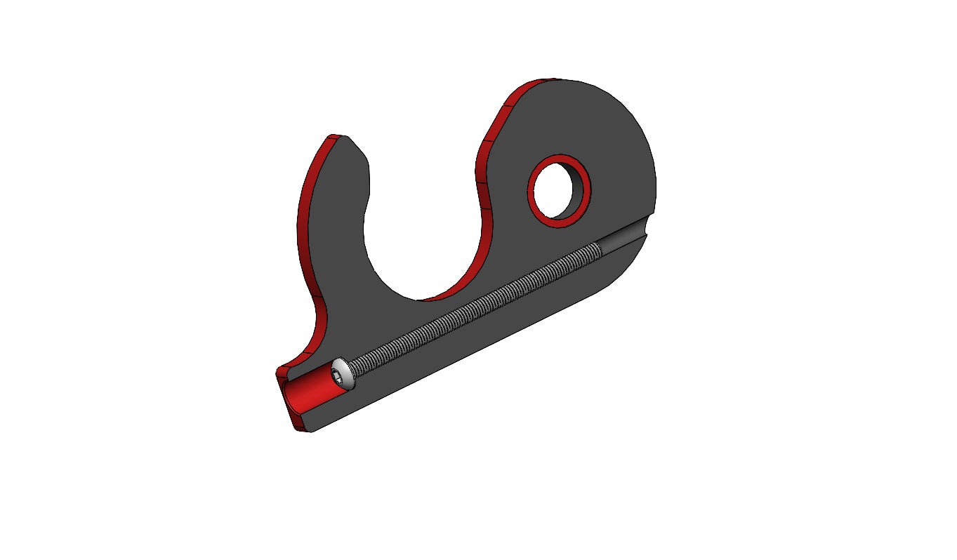VIBE Shearwater 125 Prawn ULTRA Seat Clips By YAK Hobby