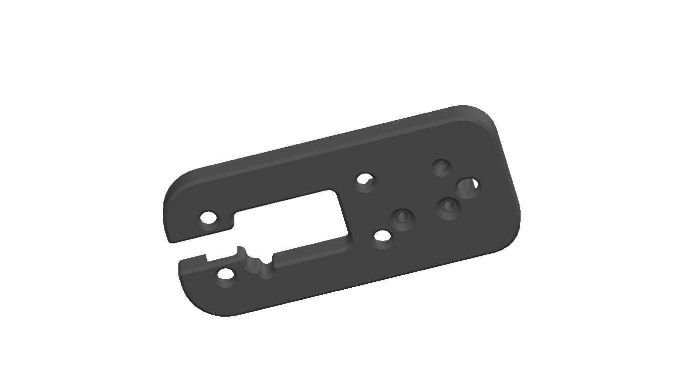 GARMIN VIVID & GT Series Transducer adapter plate for RAM Side