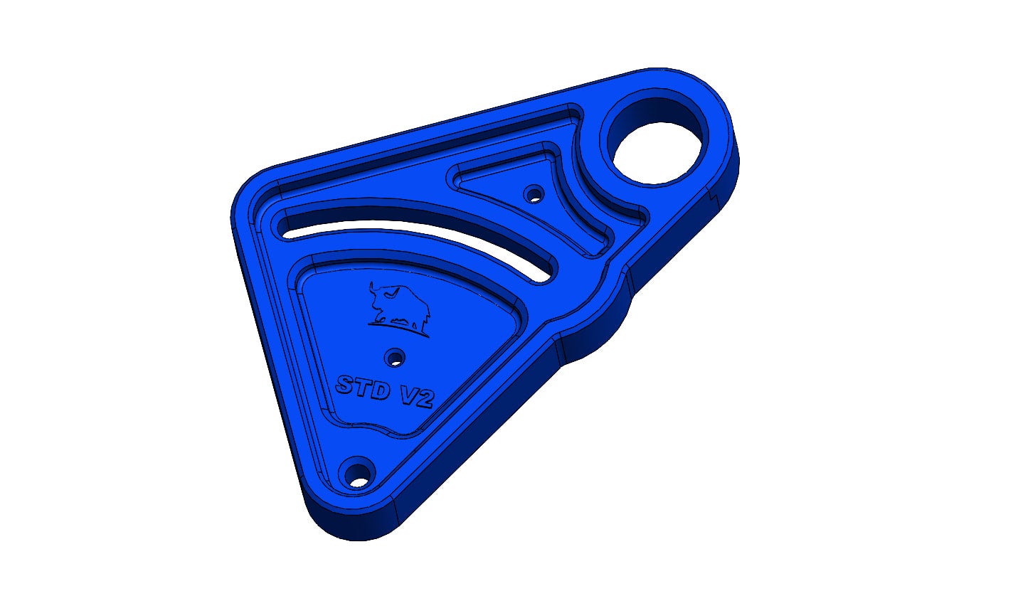 YAK Hobby Track Mount Retractable Shallow Water Anchor Pole Mounts