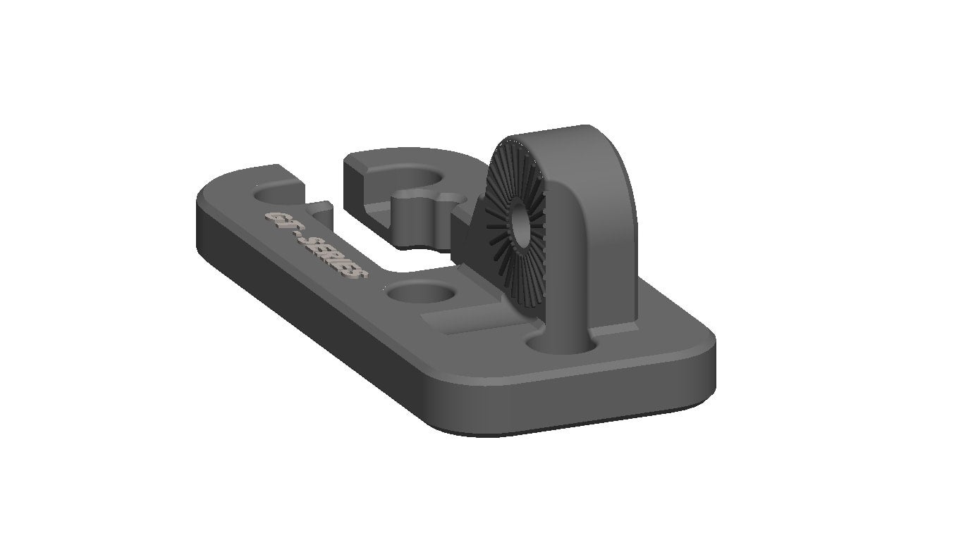 GARMIN VIVID & GT Series Transducer adapter plate for RAM Side