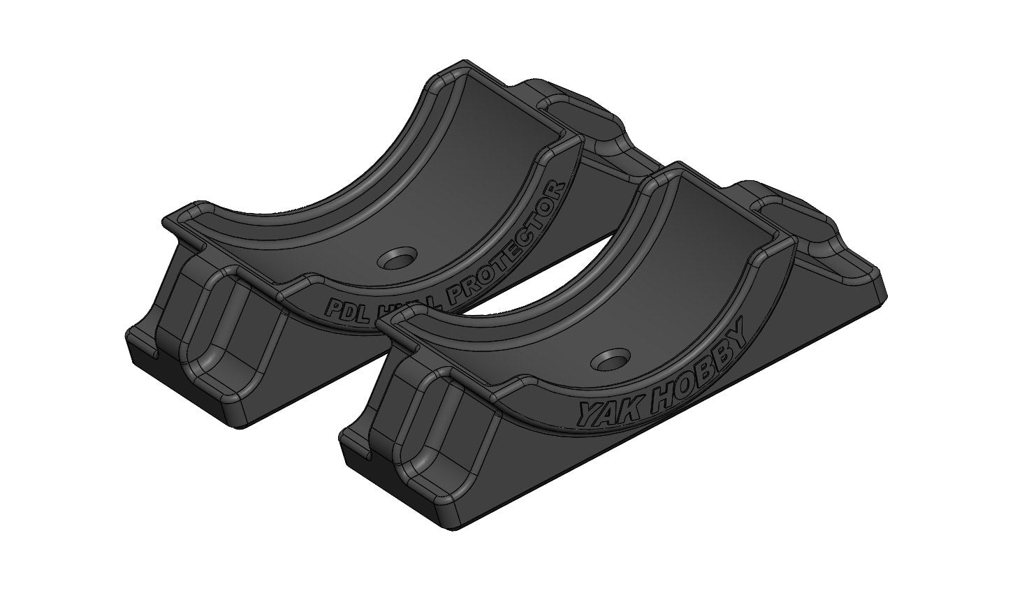 Old Town Sportsman PDL Seat Rear Track HULL PROTECTORS By YAK