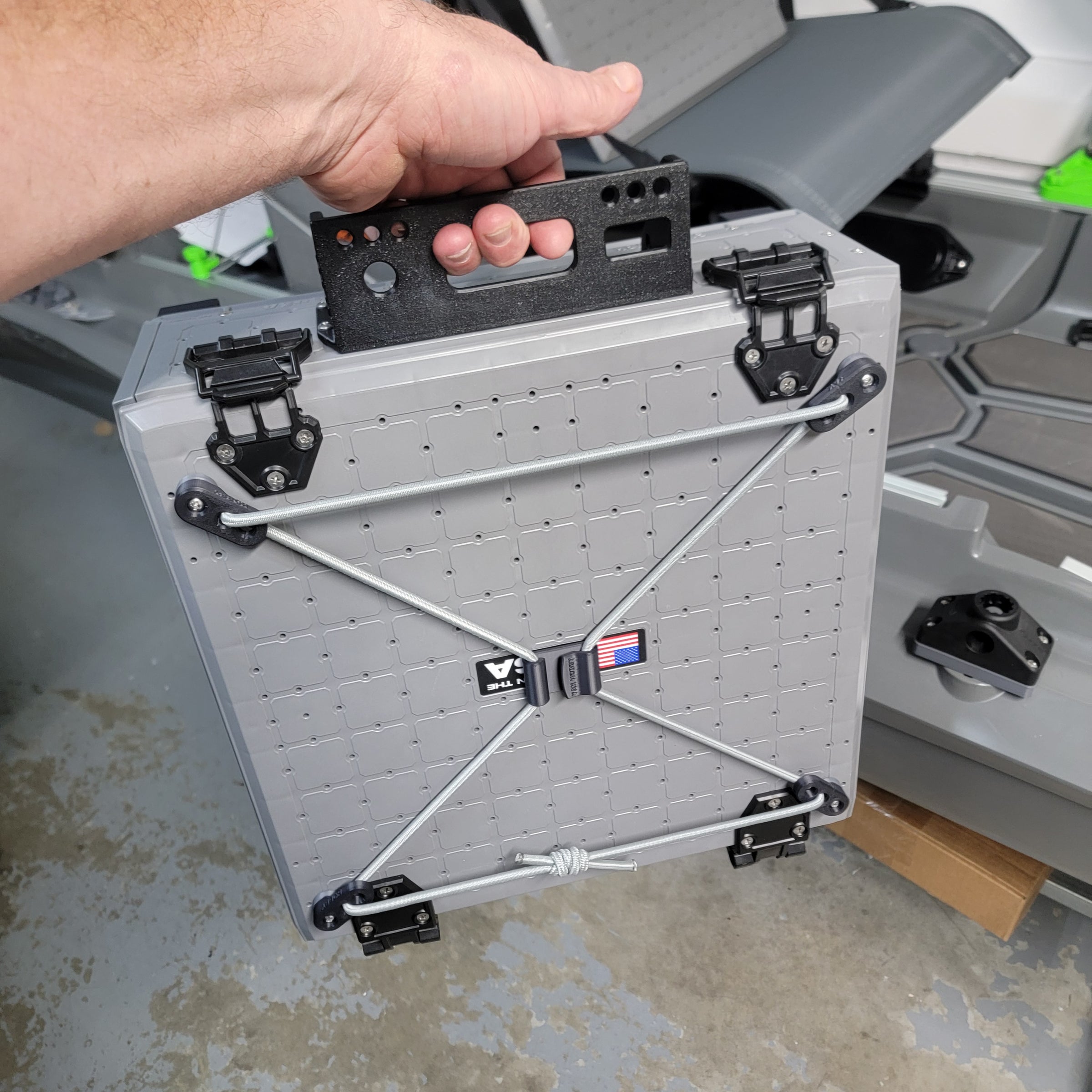 takka YakAttack BlackPak Pro ShortStak Tool Caddy Grab Handle by YAK