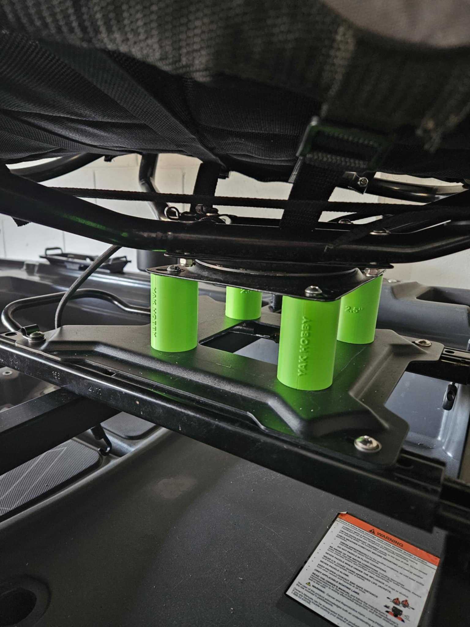 360 Swivel Seat Riser Kits for Bonafide, Native NuCanoe and Wilderness ...