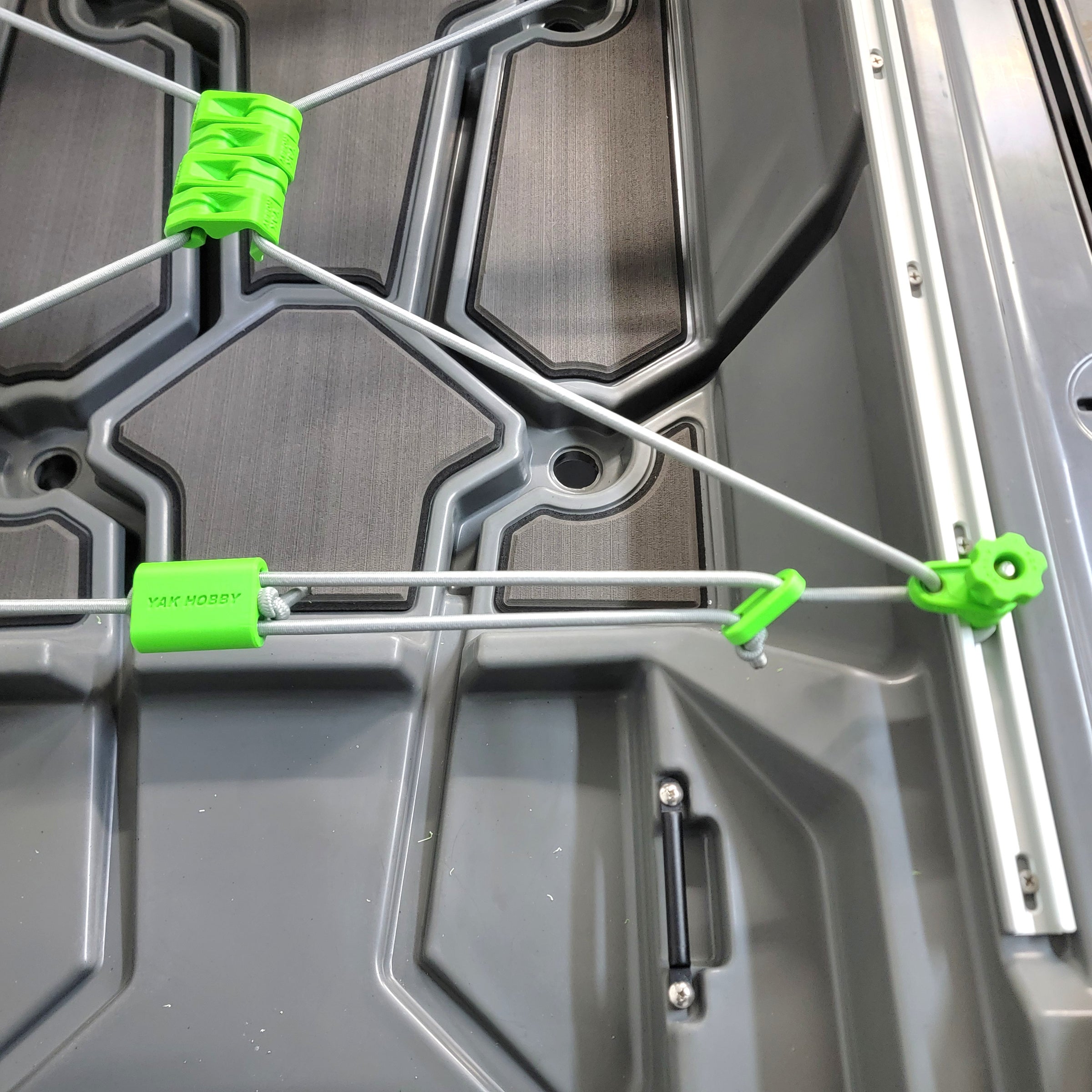 FastTrack Quick Adjust T Track Bungee System | Yak Hobby - High