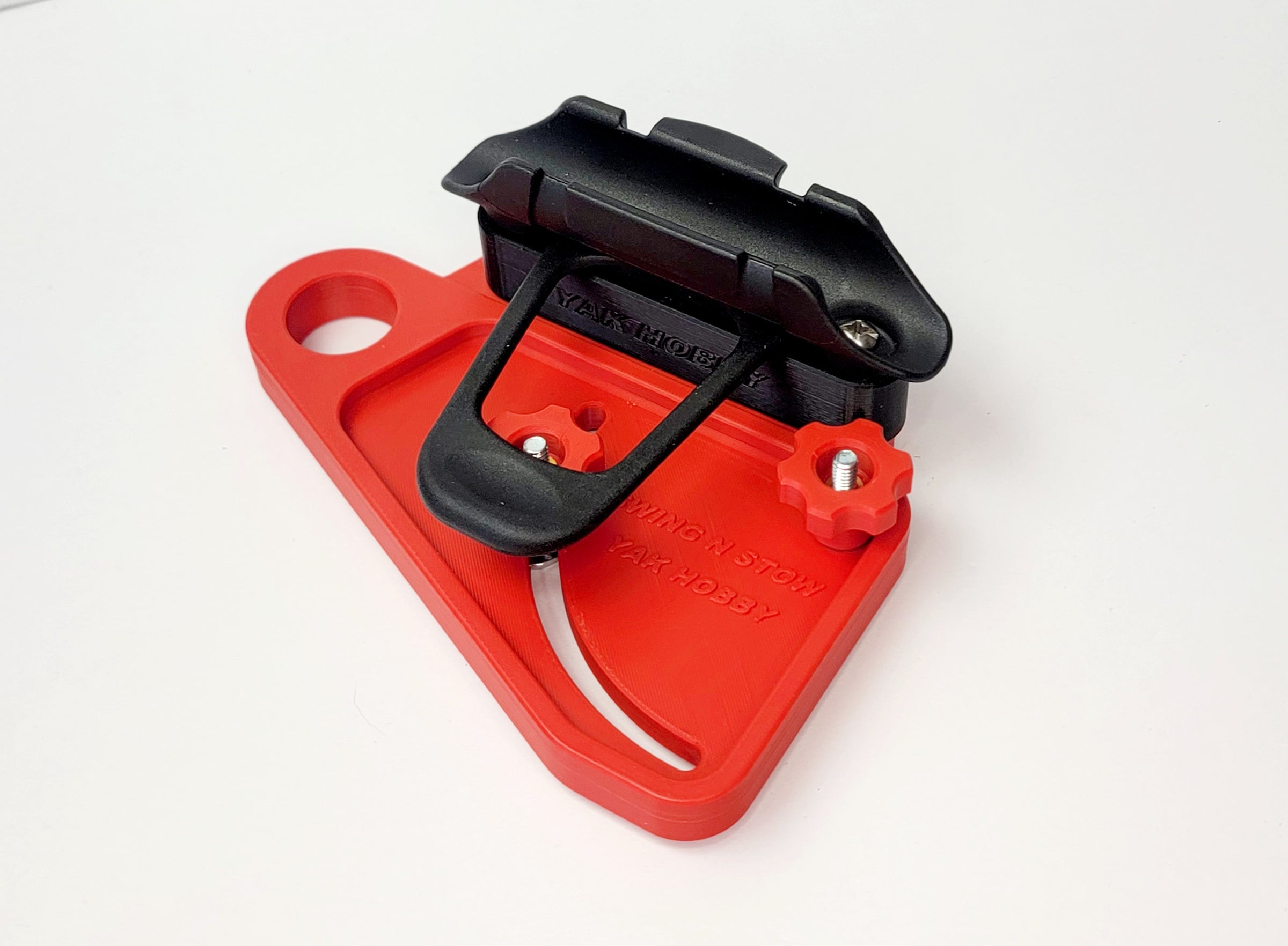yaki imo品ホルスター YAK Hobby Swing-N-Stow Retractable / Stowable Anchor Pole Mount