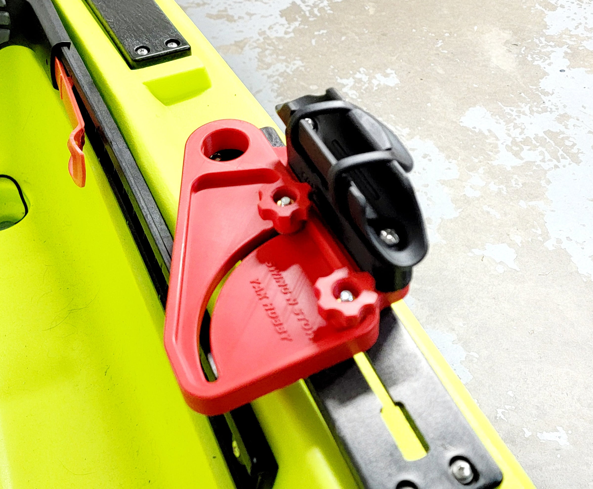 YAK Hobby Swing-N-Stow Retractable / Stowable Anchor Pole Mount