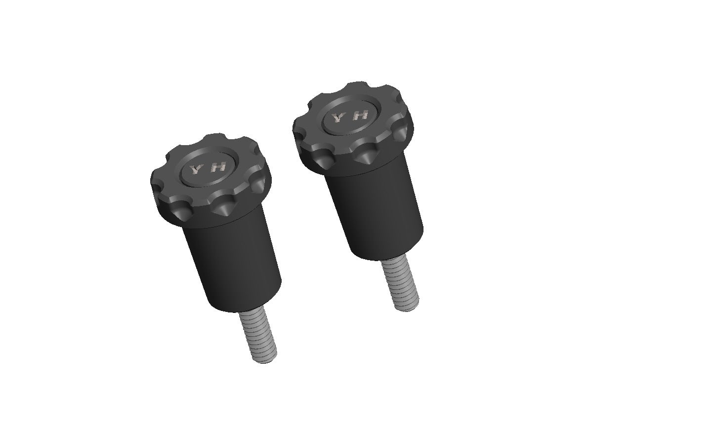 YakAttack LockNLoad Track Base Adaper Knobs for Bonafide Molded