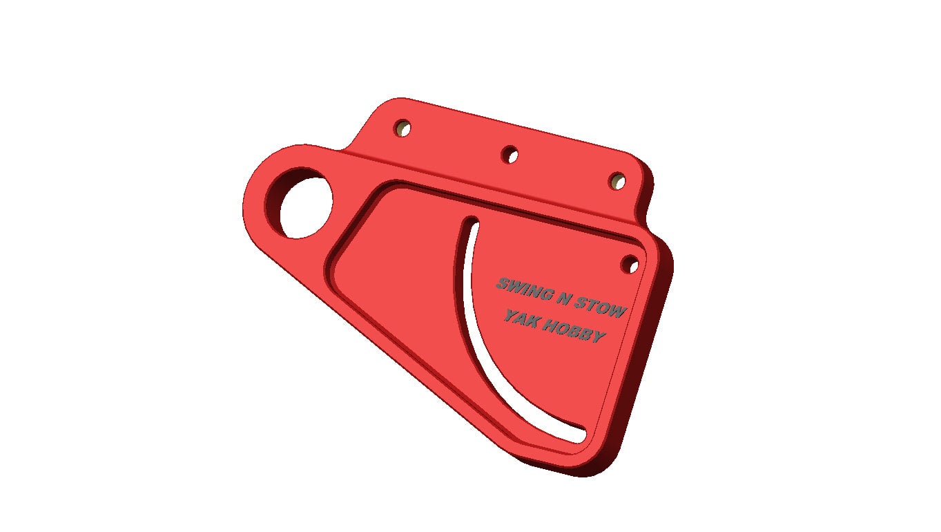 YAK Hobby Swing-N-Stow Retractable / Stowable Anchor Pole Mount