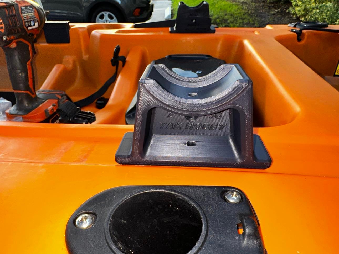 Old Town Sportsman PDL 3D Premium Rear Seat Risers With Hull Saver