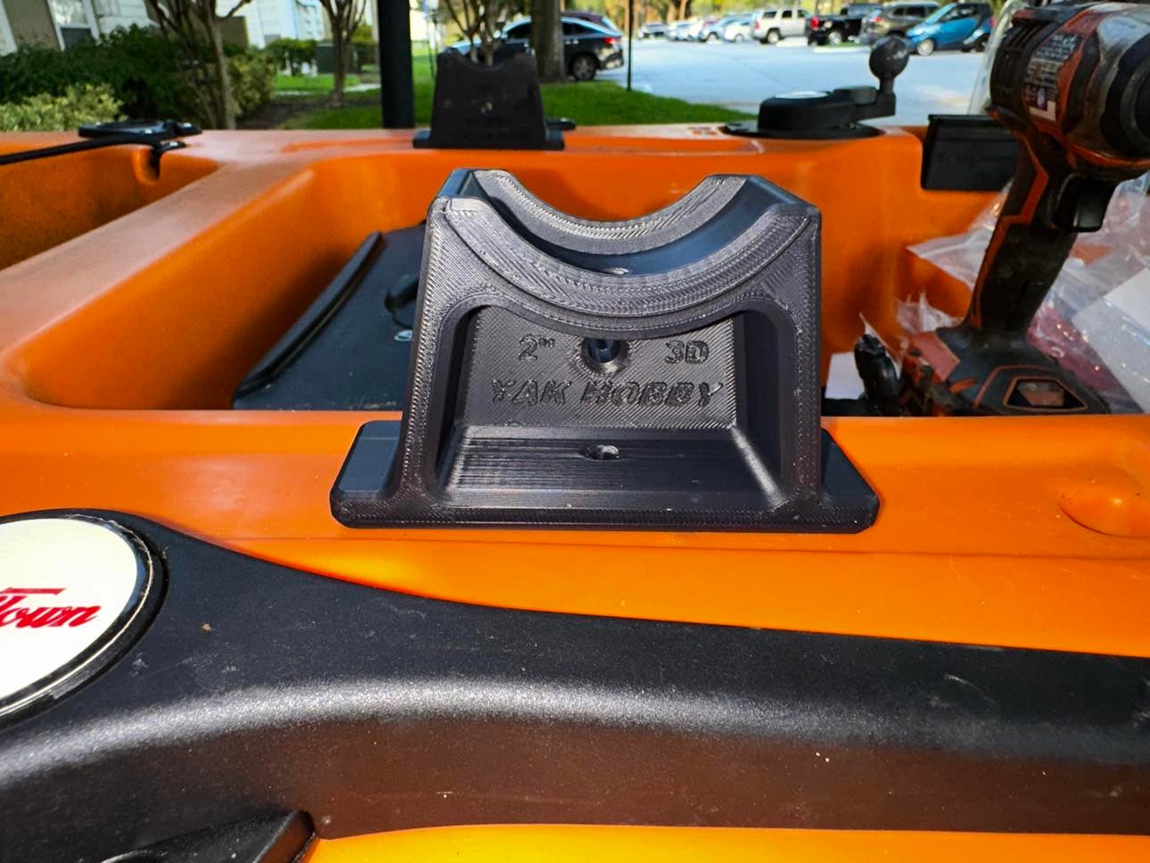 Old Town Sportsman PDL 3D Premium Rear Seat Risers With Hull Saver