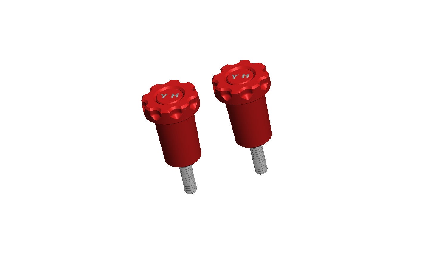 YakAttack LockNLoad Track Base Adaper Knobs for Bonafide Molded