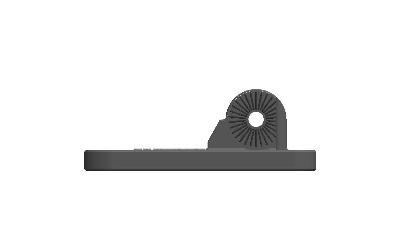 GARMIN VIVID & GT Series Transducer adapter plate for RAM Side