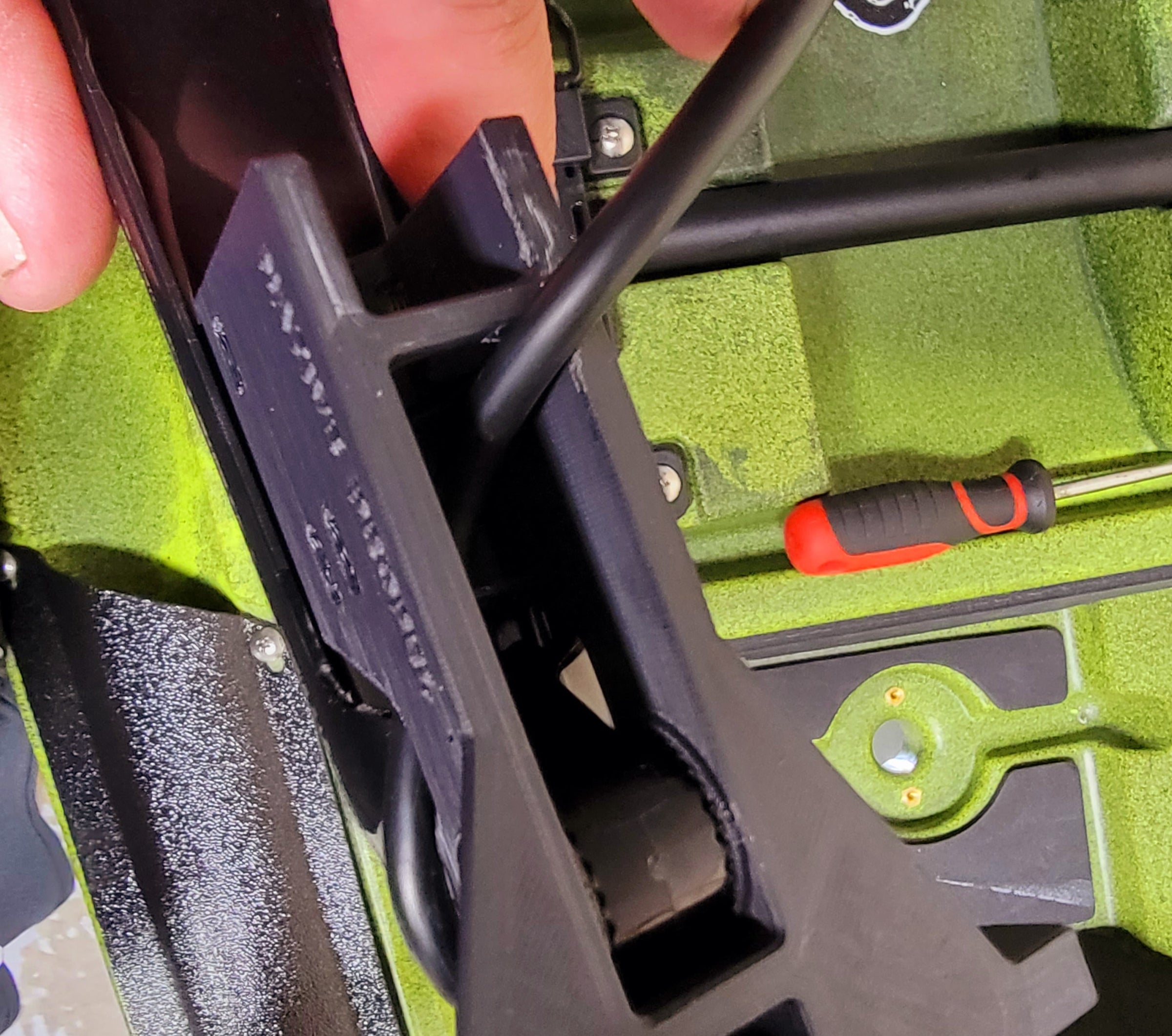 Lowrance TripleShot Tight Tuck Transducer Quick Mount for Native