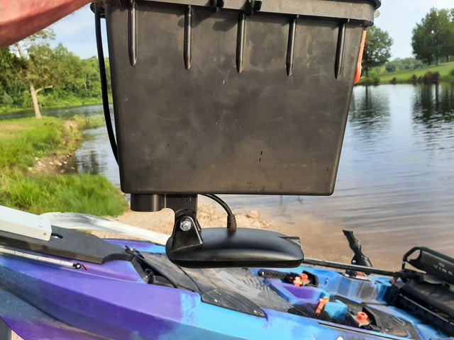 The Outdoor Toolbox: Mount a Humminbird 140c Fish'in Buddy on a Kayak 