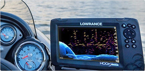 Lowrance Hook Reveal 7x with SplitShot / High Chirp Transducer +