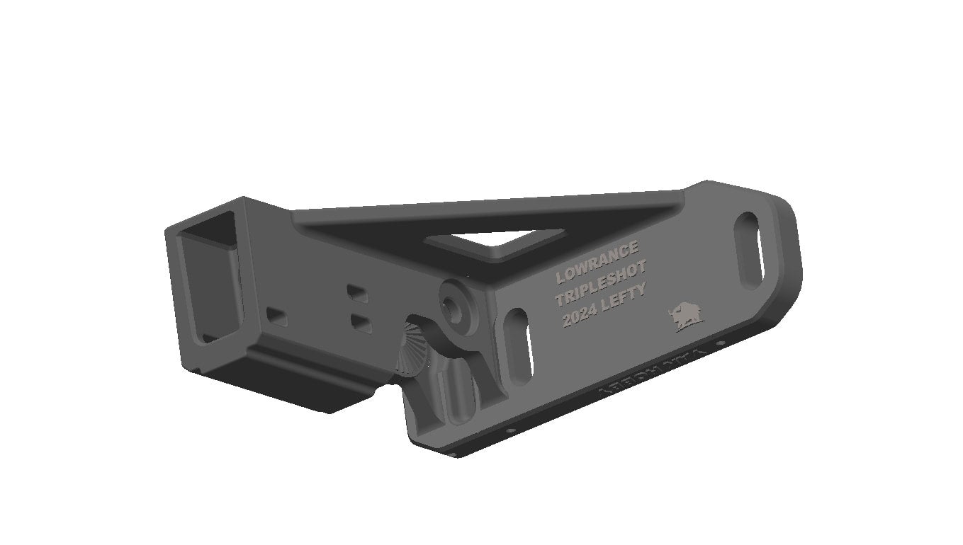 Old Town Sportsman 106 PDL Lowrance TripleShot Transducer 2.5" Left