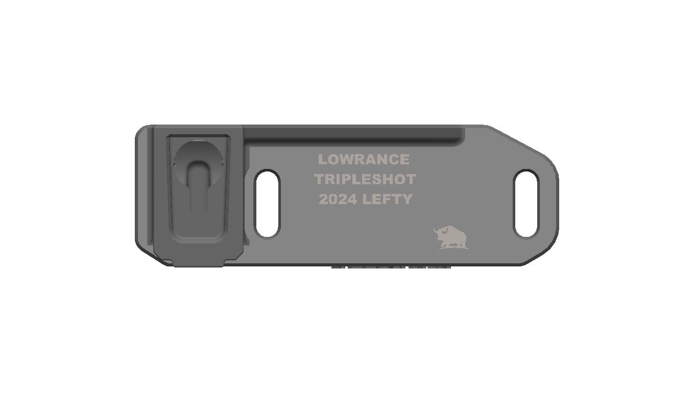 Old Town Sportsman 106 PDL Lowrance TripleShot Transducer 2.5" Left