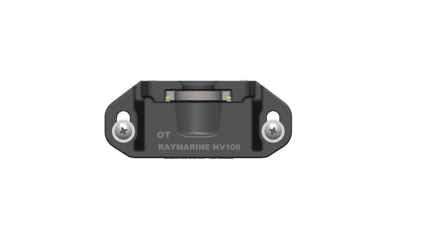 Raymarine Hypervision HV100 transducer Mount for Old Town Sportsman