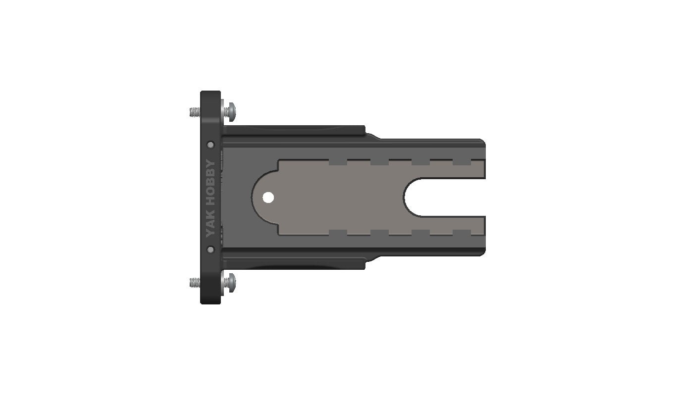 Raymarine Hypervision HV100 transducer Mount for Old Town Sportsman