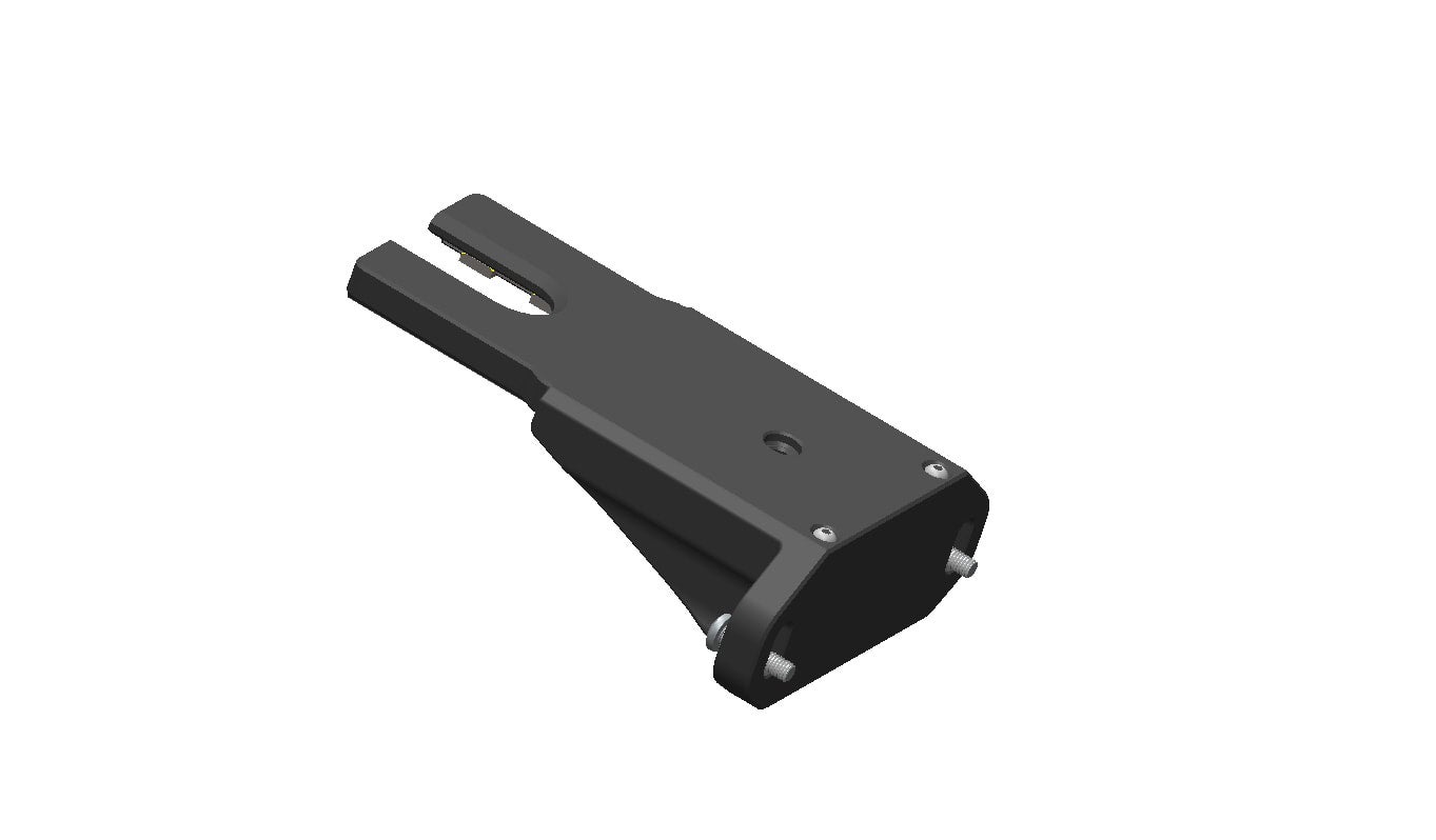 Raymarine Hypervision HV100 transducer Mount for Old Town Sportsman